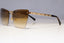 VERSACE Womens Designer Sunglasses Gold Butterfly MOD 2190 1252/6E 20808