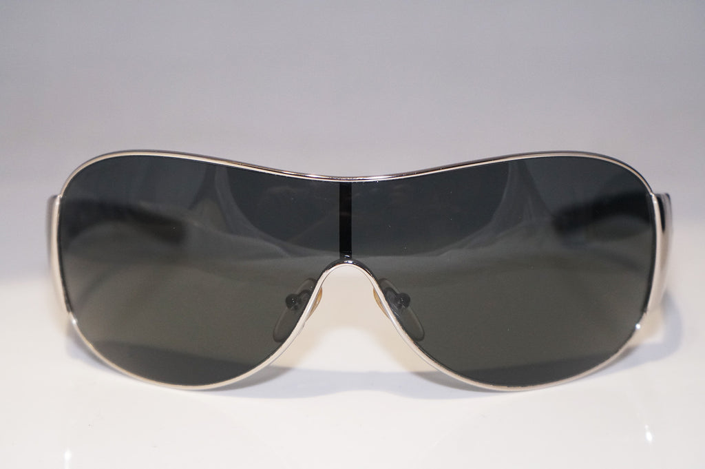 PRADA Mens Designer Sunglasses Black Shield SPR 52H 1BC-1A1 15415