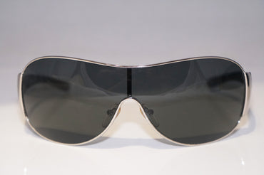 PRADA Mens Designer Sunglasses Black Shield SPR 52H 1BC-1A1 15415