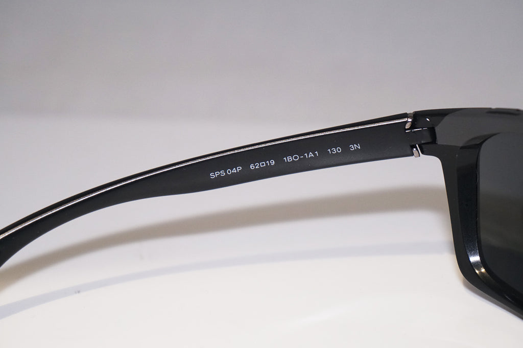 PRADA Mens Designer Sunglasses Black Wrap SPS 04P 1BO-1A1 15303