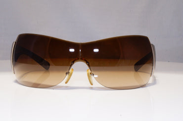 PRADA Mens Womens Boxed Oversized Sunglasses Brown Shield SPR 04I 7N6-6S1 21104