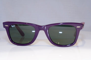 RAY-BAN Mens Womens Designer Sunglasses Purple Wayfarer RB 2140 966 19696