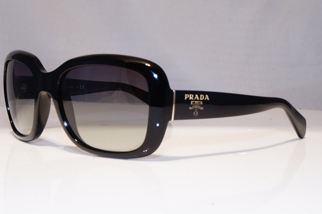 PRADA Womens Designer Sunglasses Black Square SPR 17P 1AB-3M1 21819