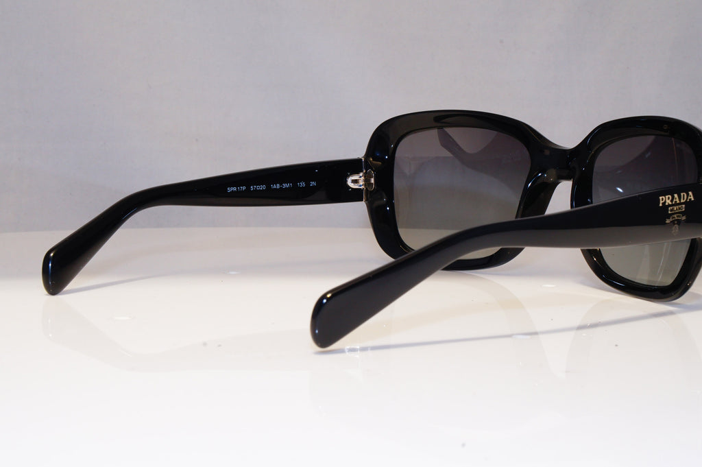 PRADA Womens Designer Sunglasses Black Square SPR 17P 1AB-3M1 21819