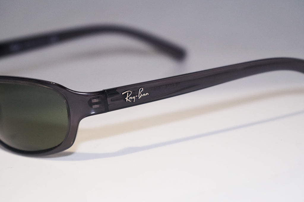 RAY-BAN Mens Designer Sunglasses Grey Rectangle RB 4076 606 15413
