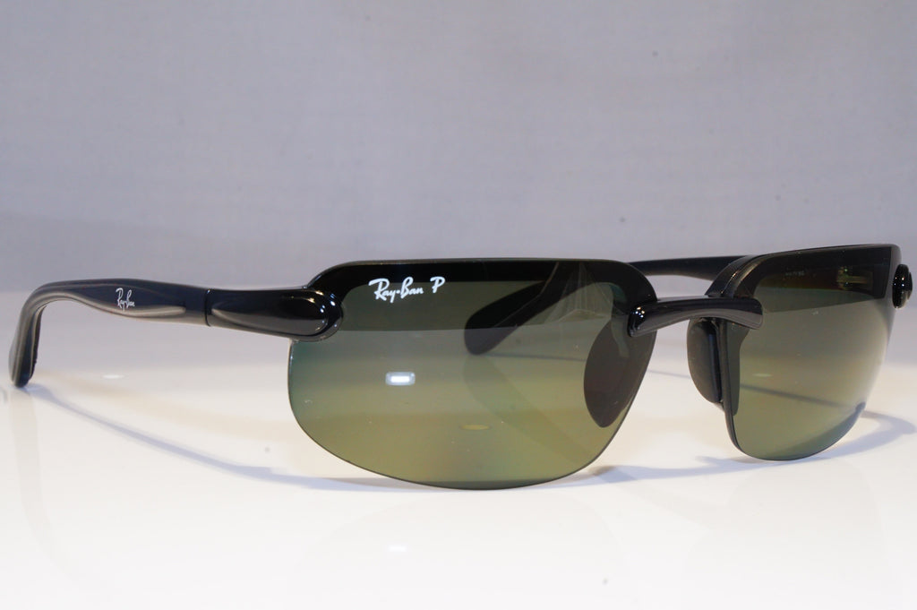 RAY-BAN Mens Polarized Vintage Designer Sunglasses Black RB 4047 601/9A 20814