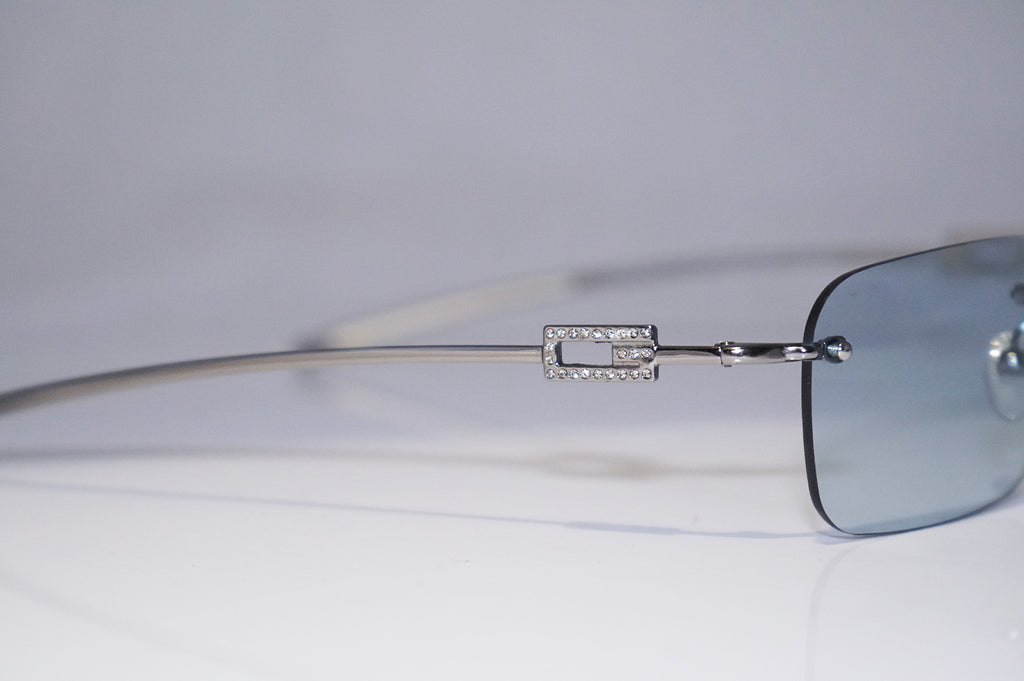 GUCCI 1990 Vintage Mens Unisex Designer Sunglasses Silver GG 1777 6LBXY 15366