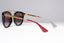 PRADA Womens Polarized Designer Sunglasses Black CINEMA SPR 23S 1AB-2AO 18439