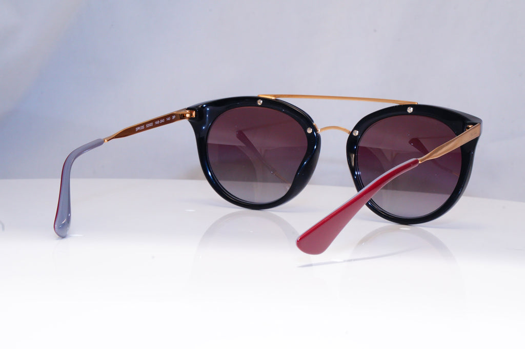PRADA Womens Polarized Designer Sunglasses Black CINEMA SPR 23S 1AB-2AO 18439