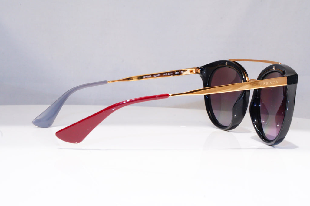 PRADA Womens Polarized Designer Sunglasses Black CINEMA SPR 23S 1AB-2AO 18439