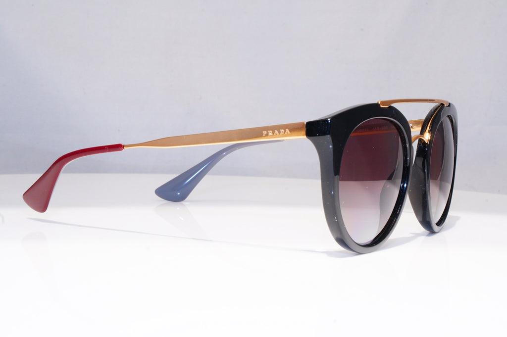 PRADA Womens Polarized Designer Sunglasses Black CINEMA SPR 23S 1AB-2AO 18439