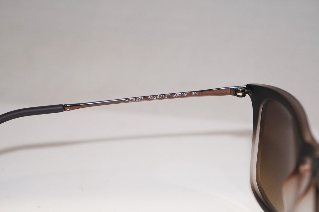 RAY-BAN Boxed Mens Designer Sunglasses Brown Square RB 4221 6224/13 14988
