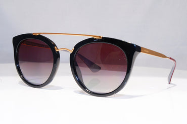 PRADA Womens Polarized Designer Sunglasses Black CINEMA SPR 23S 1AB-2AO 18439