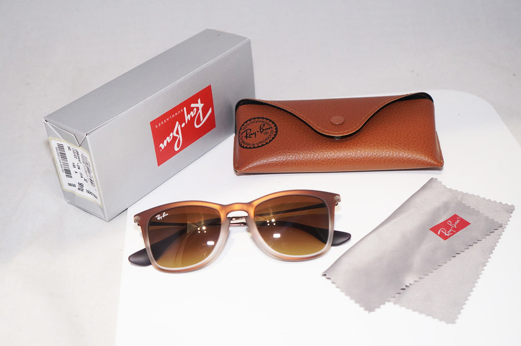 RAY-BAN Boxed Mens Designer Sunglasses Brown Square RB 4221 6224/13 14988