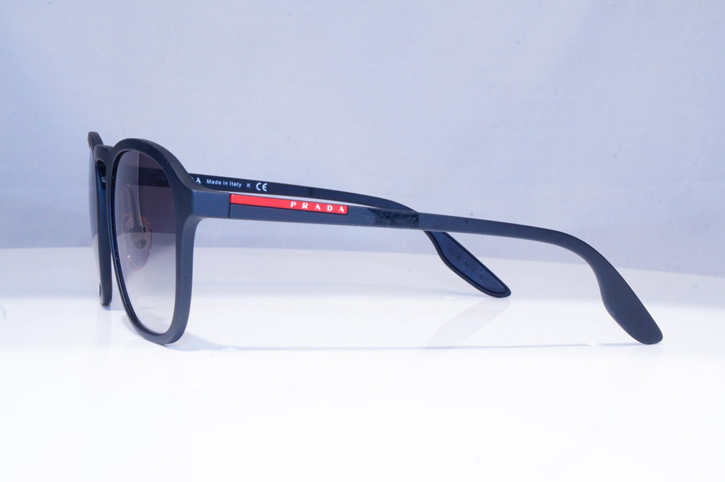 PRADA Mens Designer Sunglasses Black Square SPS 02S DGO-0A7 18328