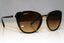 BVLGARI Womens Boxed Designer Sunglasses Brown Cat Eye 8177 504/13 17589