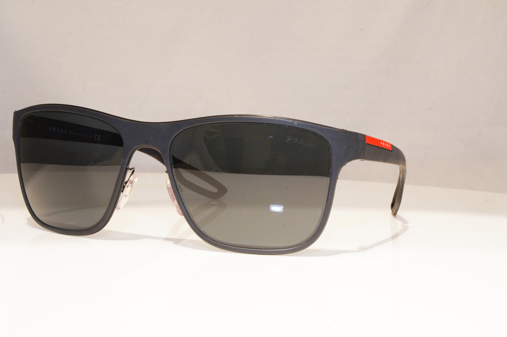 PRADA Mens Designer Sunglasses Black Cat Eye SPS 56Q DGO-1A1 18303