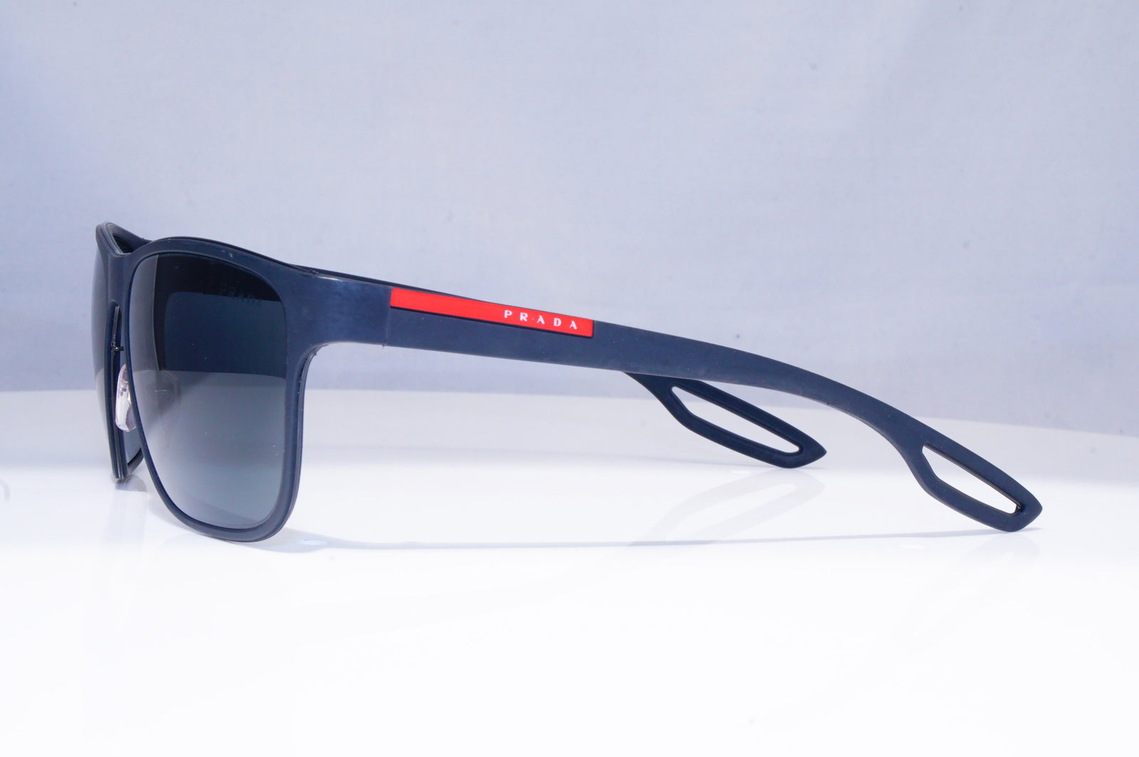 PRADA Mens Designer Sunglasses Black Cat Eye SPS 56Q DGO 1A1 18303