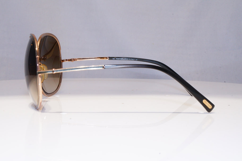TOM FORD Womens Designer Sunglasses Gold Round Alexandra TF 118 28P 21812