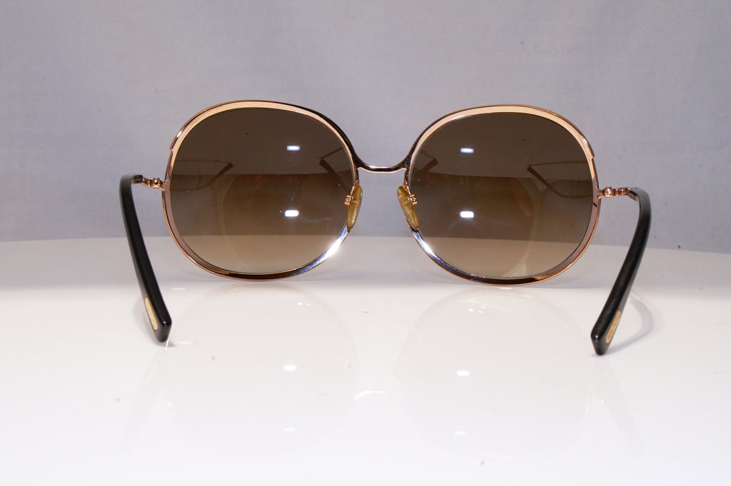 TOM FORD Womens Designer Sunglasses Gold Round Alexandra TF 118 28P 21812