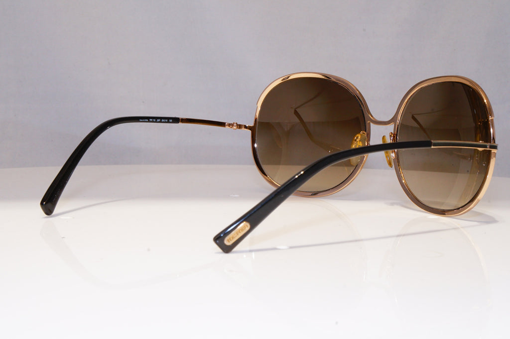 TOM FORD Womens Designer Sunglasses Gold Round Alexandra TF 118 28P 21812