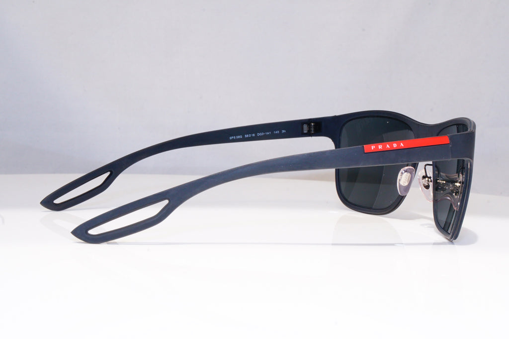 PRADA Mens Designer Sunglasses Black Cat Eye SPS 56Q DGO-1A1 18303
