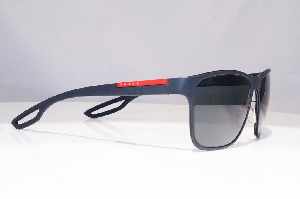 PRADA Mens Designer Sunglasses Black Cat Eye SPS 56Q DGO-1A1 18303