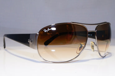 RAY-BAN Mens Designer Sunglasses Silver Pilot RB 3358 004/51 20714