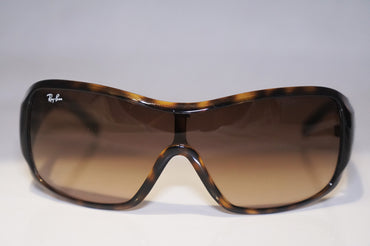 RAY-BAN Womens Designer Sunglasses Brown Shield RB 4087 710/13 15402