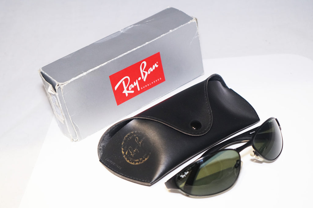 RAY-BAN Vintage Mens Designer Sunglasses Black Predator RB 3101 W3060 15432