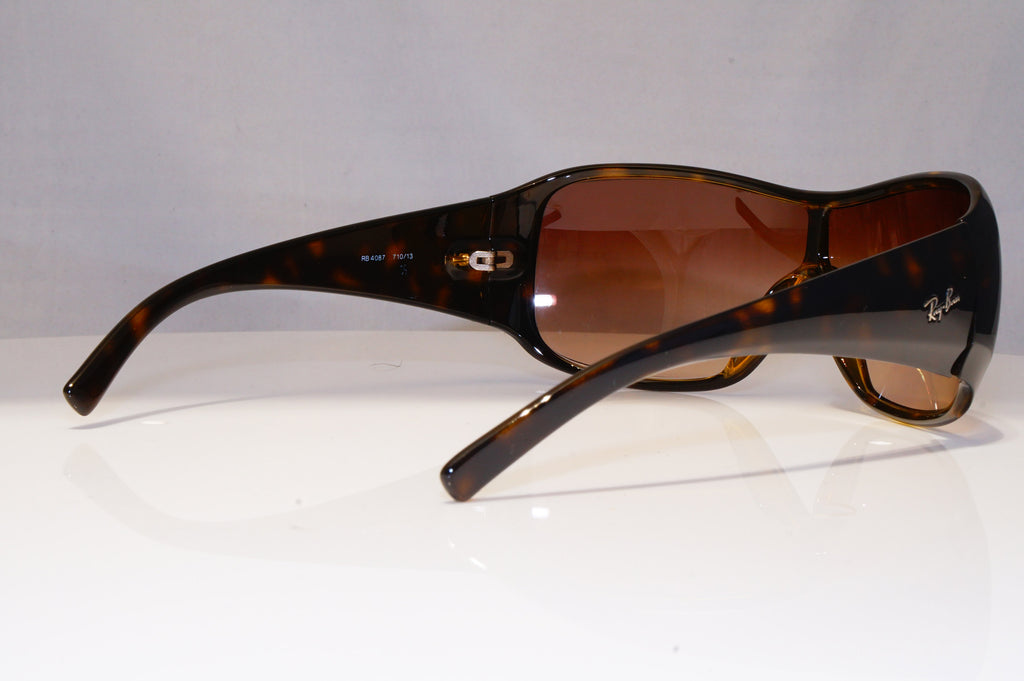 RAY-BAN Mens Womens Designer Sunglasses Brown Shield B 4087 710/13 21813