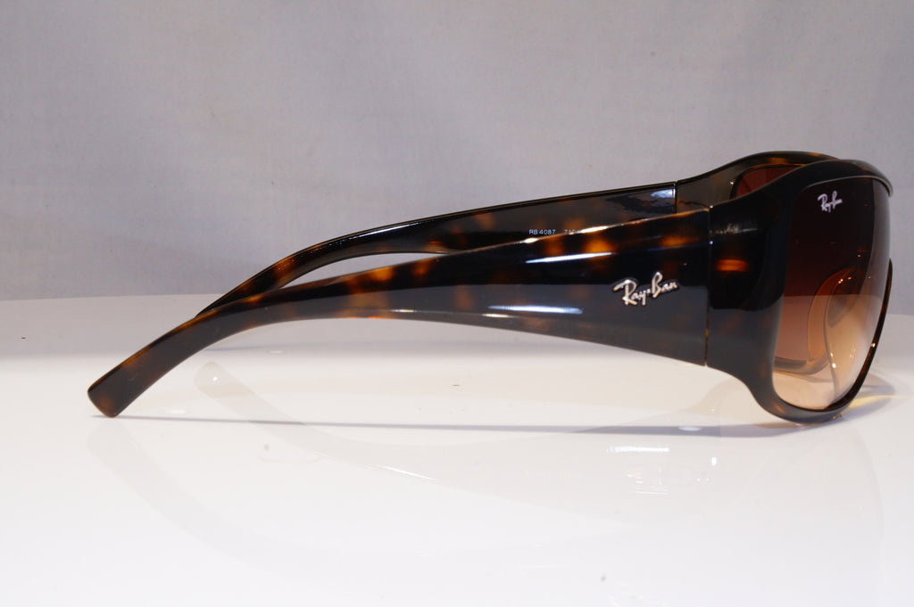 RAY-BAN Mens Womens Designer Sunglasses Brown Shield B 4087 710/13 21813