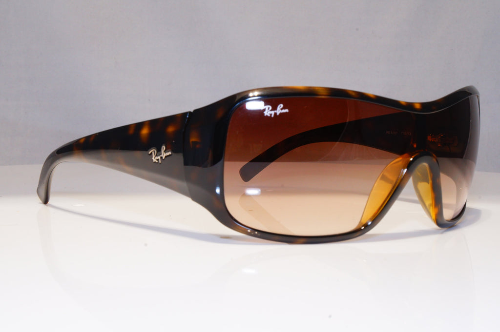 RAY-BAN Mens Womens Designer Sunglasses Brown Shield B 4087 710/13 21813