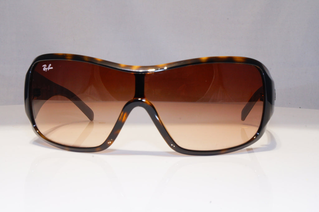 RAY-BAN Mens Womens Designer Sunglasses Brown Shield B 4087 710/13 21813