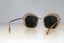 GIORGIO ARMANI Womens Designer Sunglasses Gold Round AR 6073 3011/4Z 17553