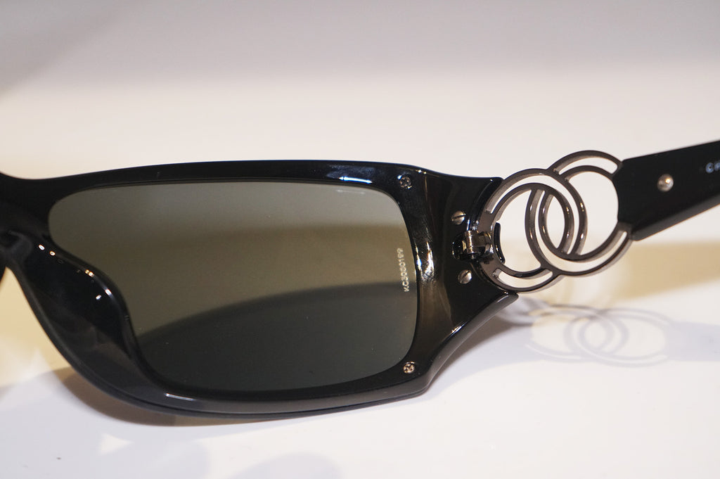 CHANEL Womens Designer Sunglasses Black Shield 6020 C.501/87 15407