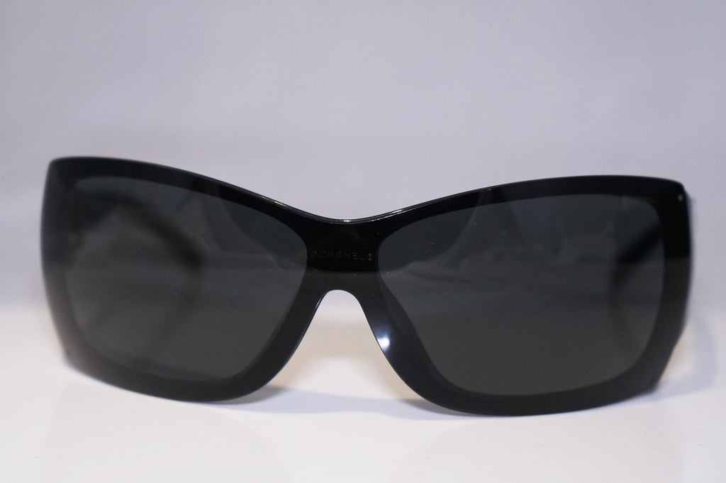 CHANEL Womens Designer Sunglasses Black Shield 6020 C.501/87 15407