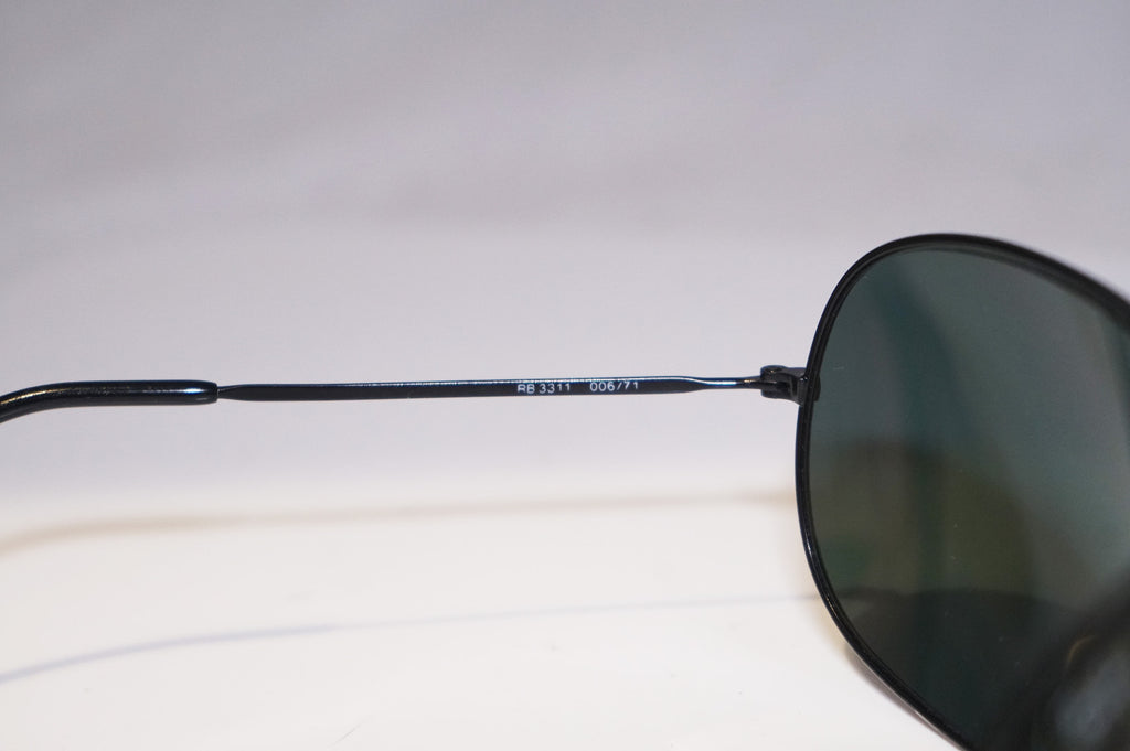 RAY-BAN Mens Designer Sunglasses Black Shield RB 3311 006/71 15399