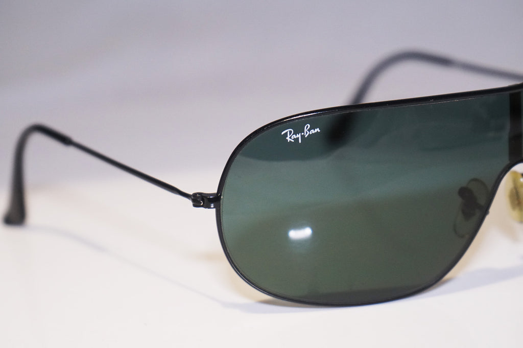 RAY-BAN Mens Designer Sunglasses Black Shield RB 3311 006/71 15399