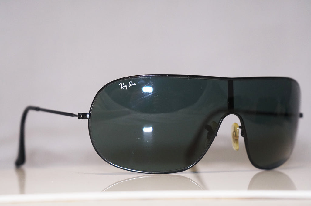RAY-BAN Mens Designer Sunglasses Black Shield RB 3311 006/71 15399
