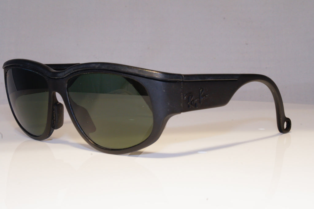 RAY-BAN Mens Vintage 1992 Designer Sunglasses Square OLYMPIC 36 USC BLK 19713