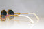 CAZAL Mens Unisex Designer Sunglasses Gold Rectangle 234 GLD 17548