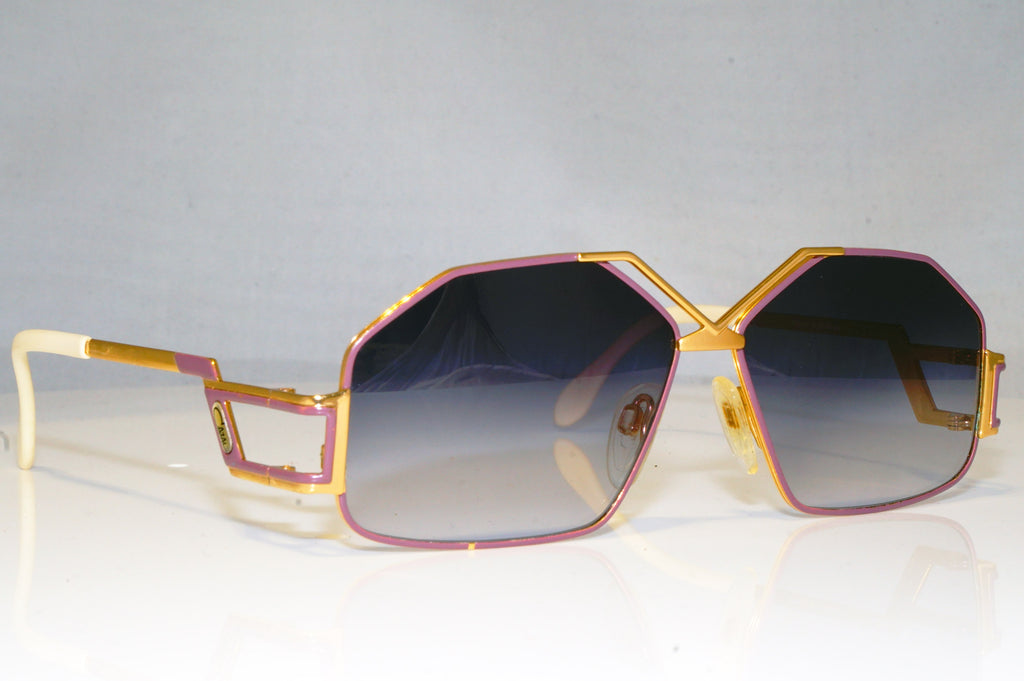 CAZAL Mens Unisex Designer Sunglasses Gold Rectangle 234 GLD 17548