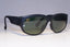 RAY-BAN Mens Vintage 1992 Designer Sunglasses Square OLYMPIC 36 USC BLK 19713