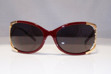 DOLCE & GABBANA Womens Diamante Sunglasses Gold Rectangle DG 816S K91 21804