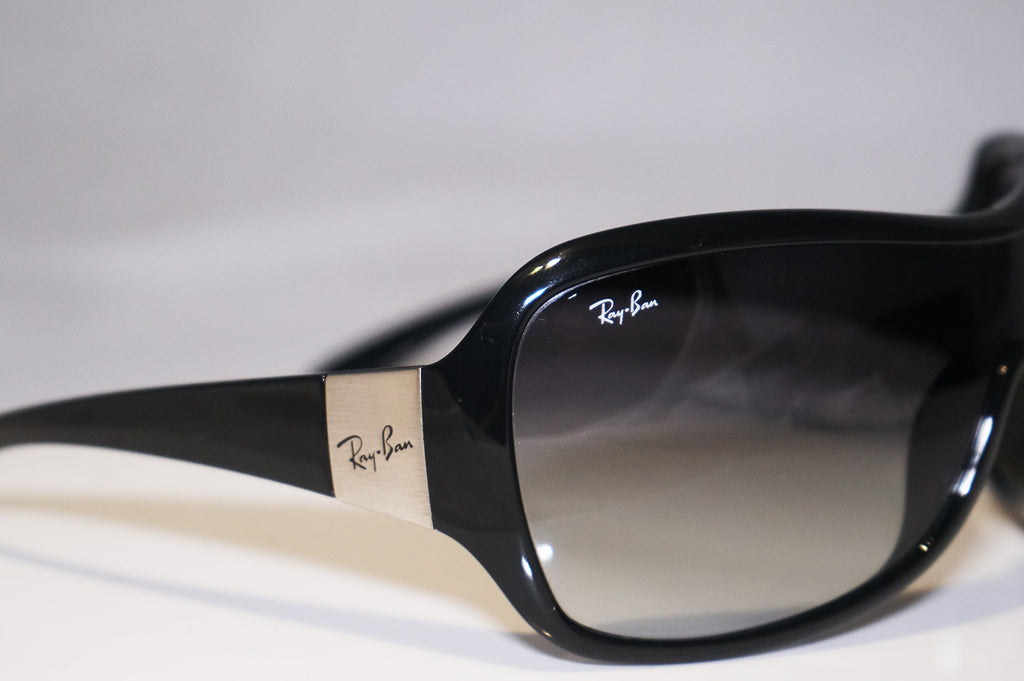 RAY-BAN Womens Designer Sunglasses Black Shield RB 4099 601/8G 15360