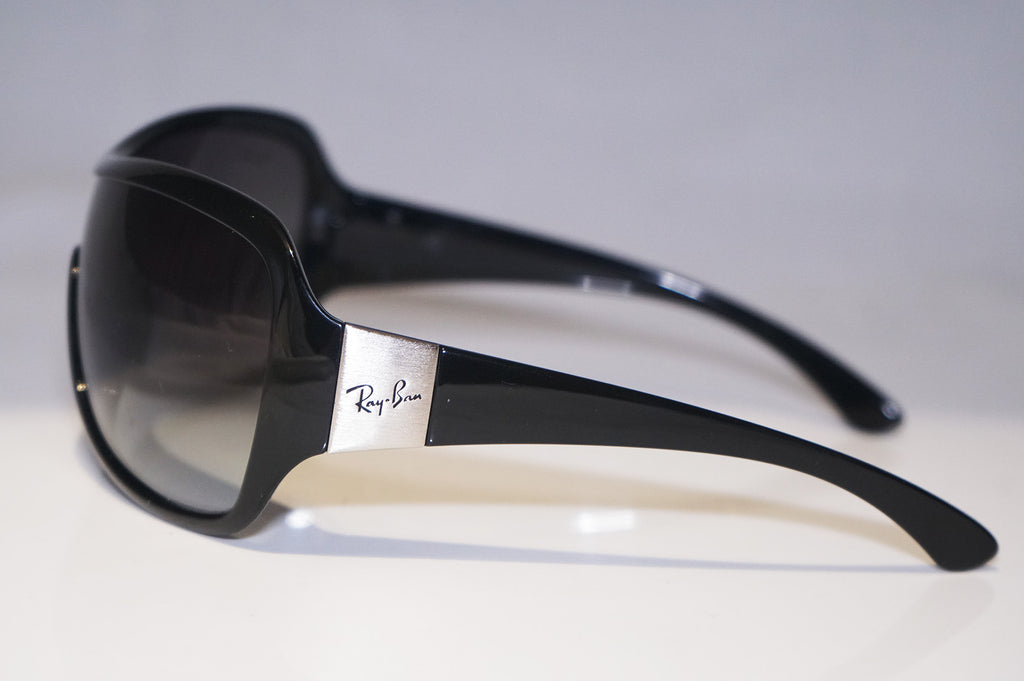 RAY-BAN Womens Designer Sunglasses Black Shield RB 4099 601/8G 15360