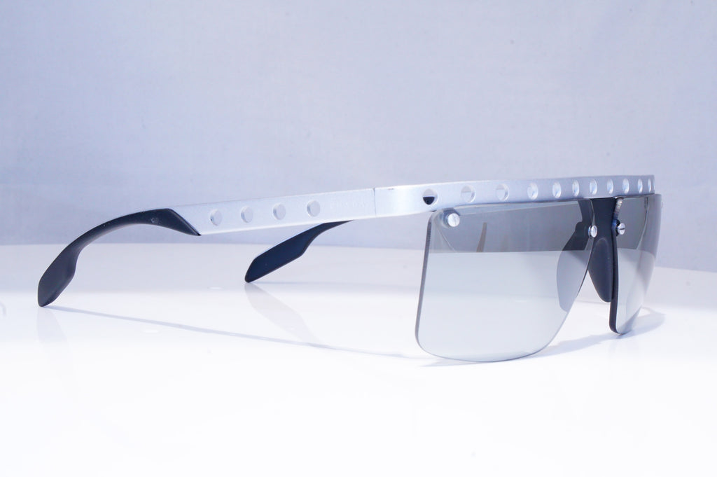 PRADA Mens Designer Sunglasses Silver Wrap SPR 50R TKH-112 18316