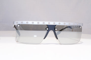 PRADA Mens Designer Sunglasses Silver Wrap SPR 50R TKH-112 18316