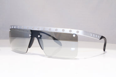 PRADA Mens Designer Sunglasses Silver Wrap SPR 50R TKH-112 18316